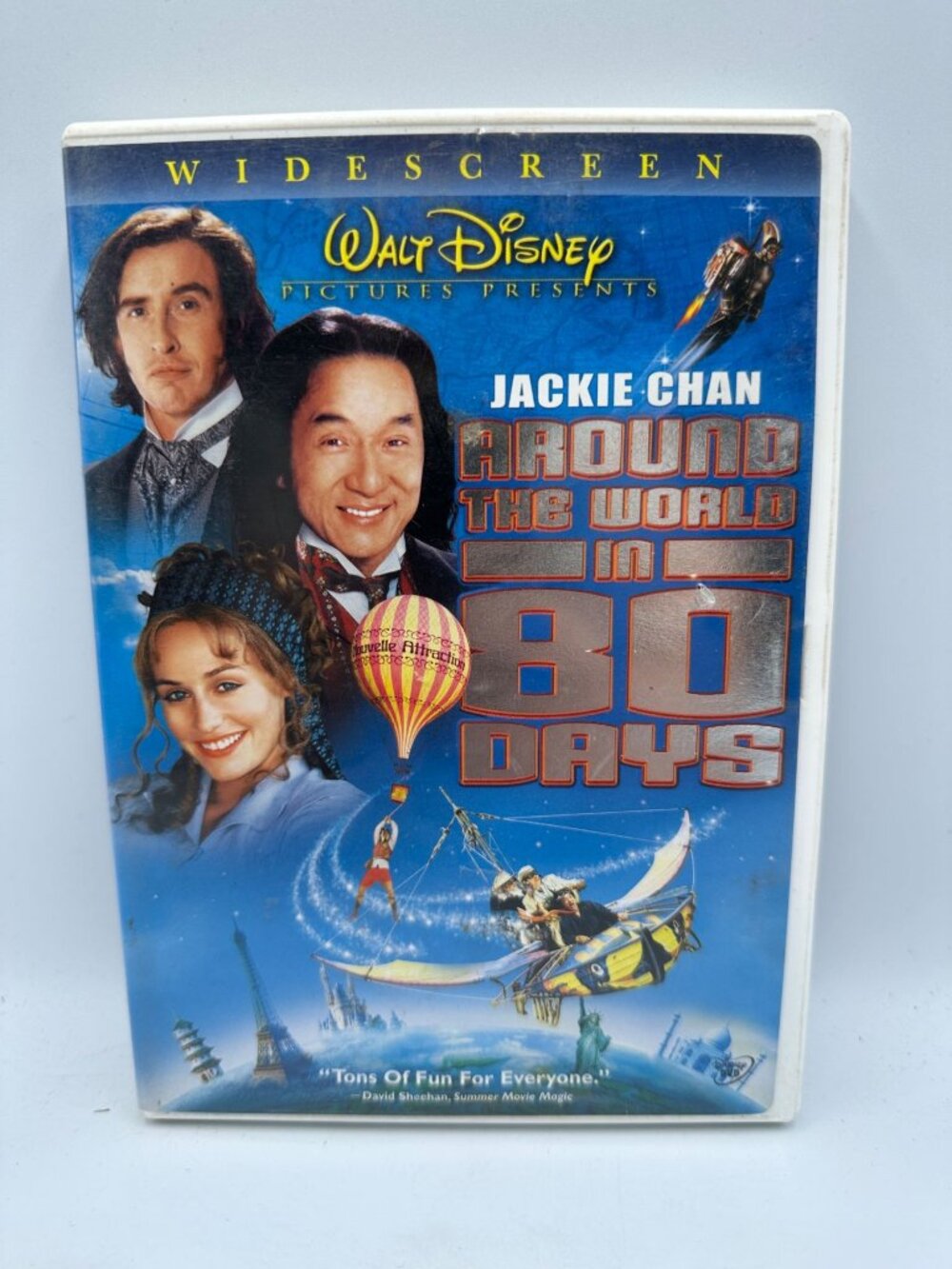 Jackie Chan Around The World In 80 Days DVD 2004 PG Walt Disney Widescreen
